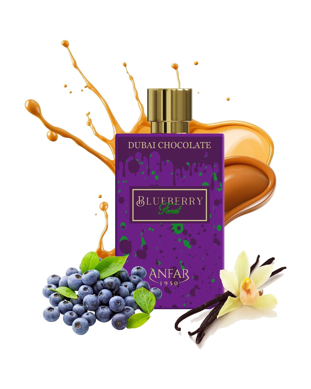 Anfar Dubai Chocolate Blueberry Forest (80ml) - FragranceGems