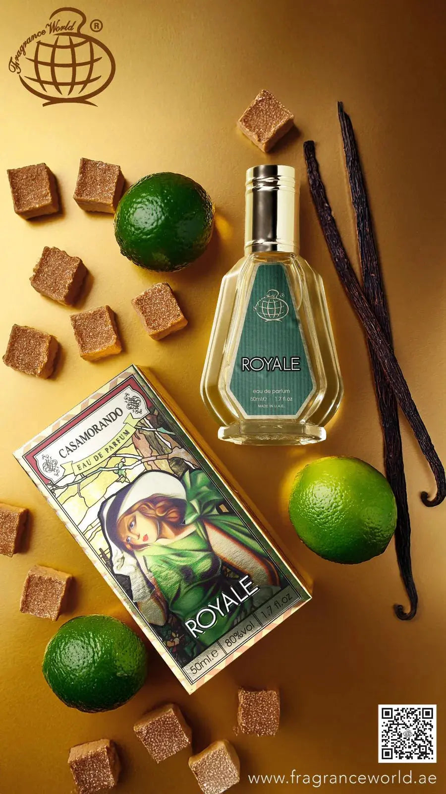 Fragrance World Casamorando Royal (50ml) - FragranceGems FragranceGems