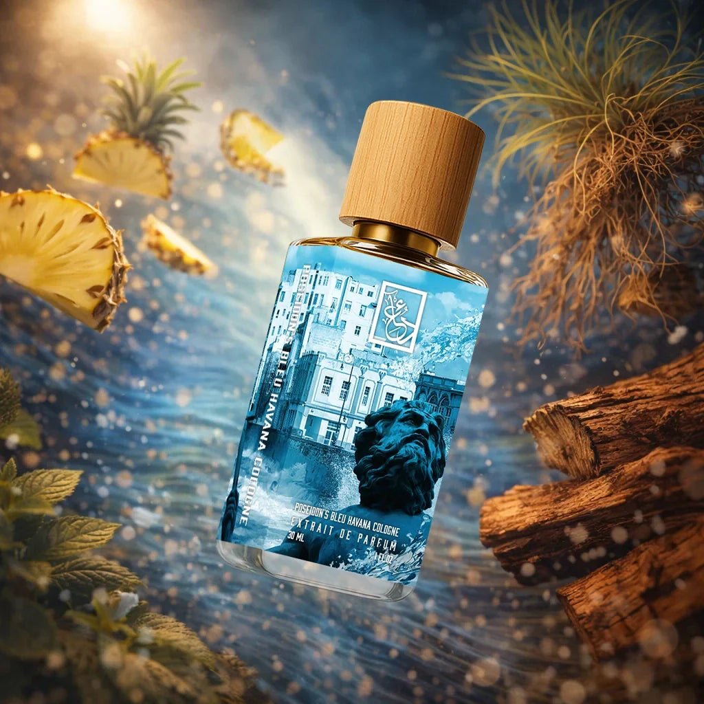 Dua Poseidon’s Bleu Havana Cologne - FragranceGems