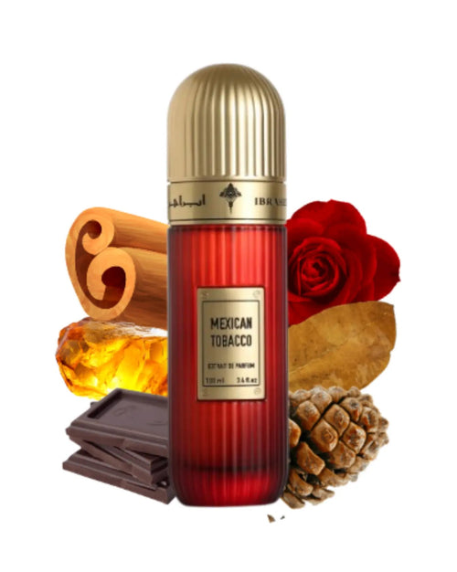 Ibraheem Al Qurashi Mexican Tobacco (100ml) – Eaux de Parfum, flacon