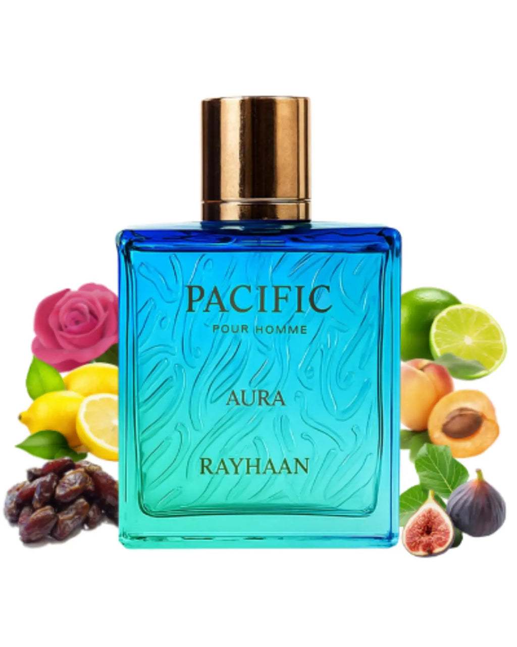 Rayhaan Pacific Aura - Aquatische Heren Parfum – FragranceGems