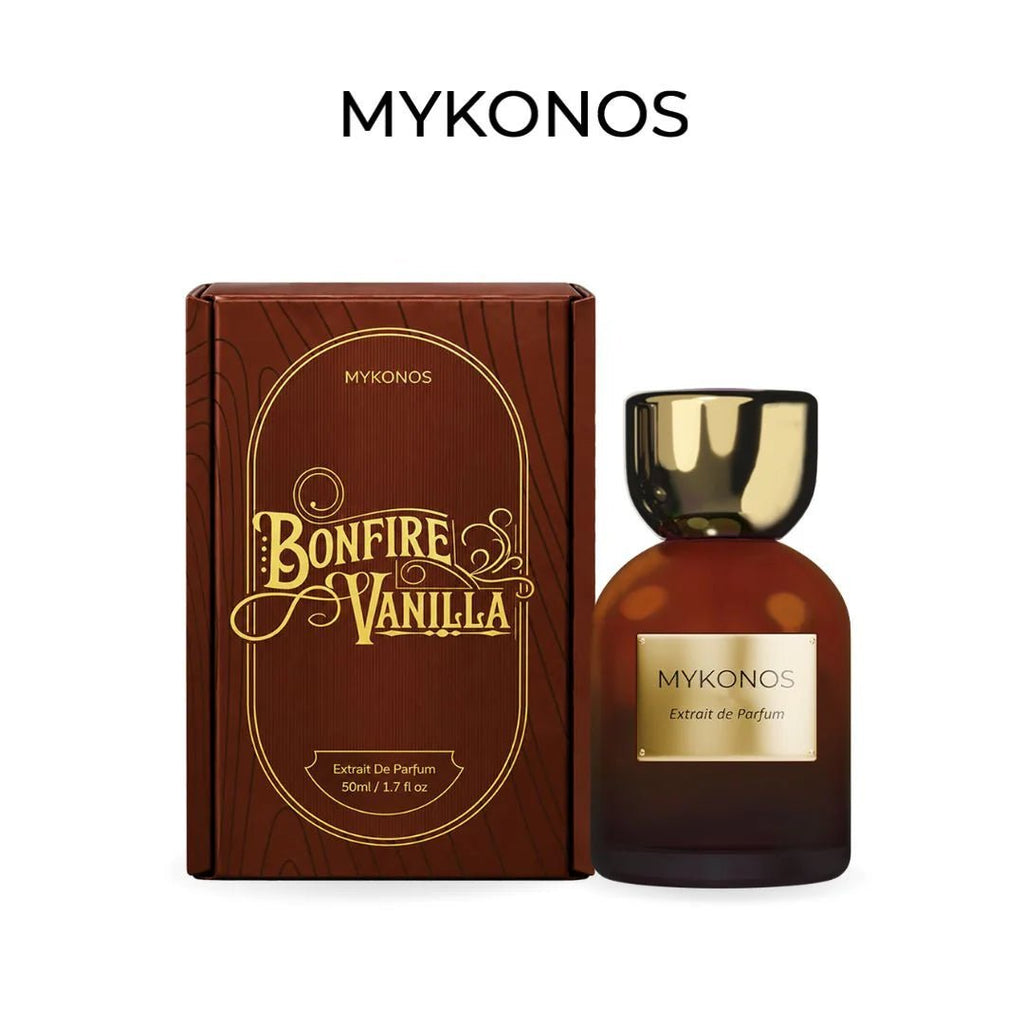 Mykonos Bonfire Vanilla (50/100 ml) – Eaux de Parfum, flacon