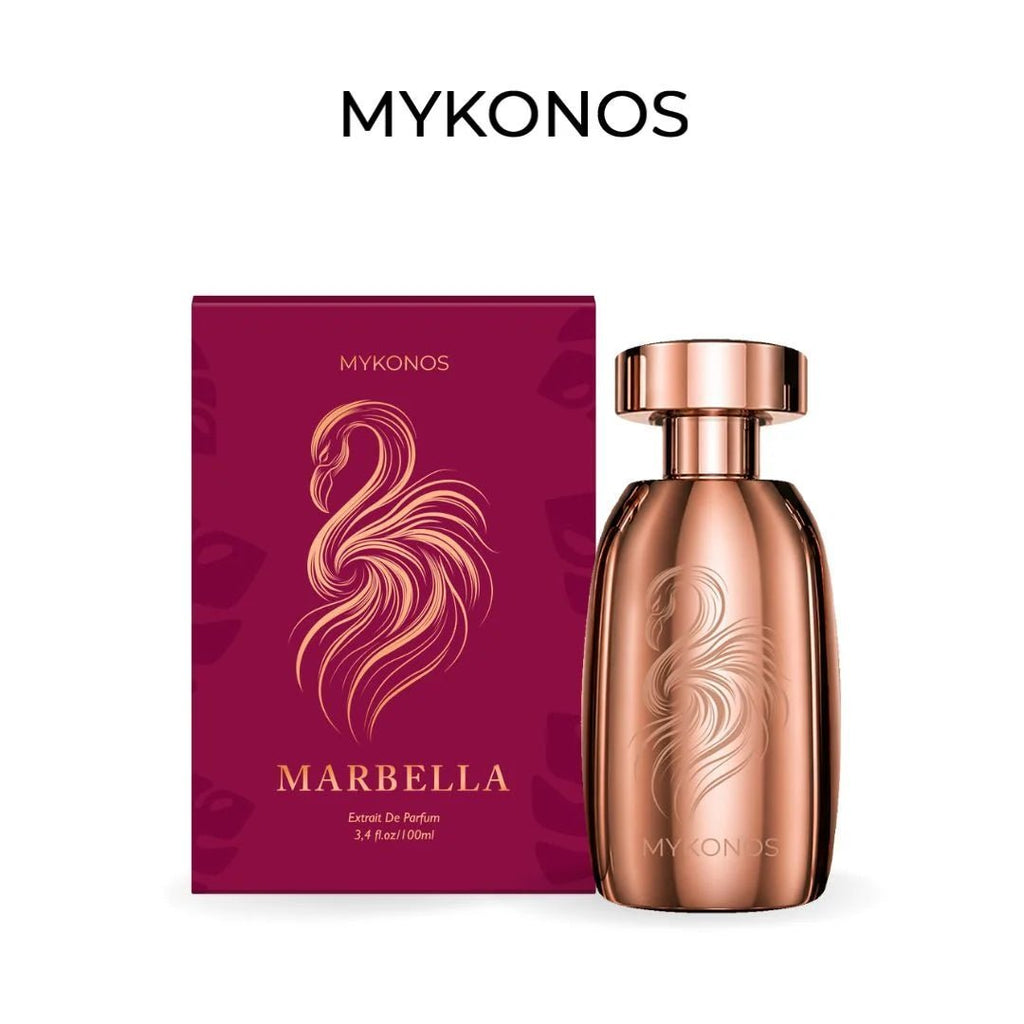 Mykonos Marbella Extrait de Parfum (100ml) – Eaux de Parfum, flacon