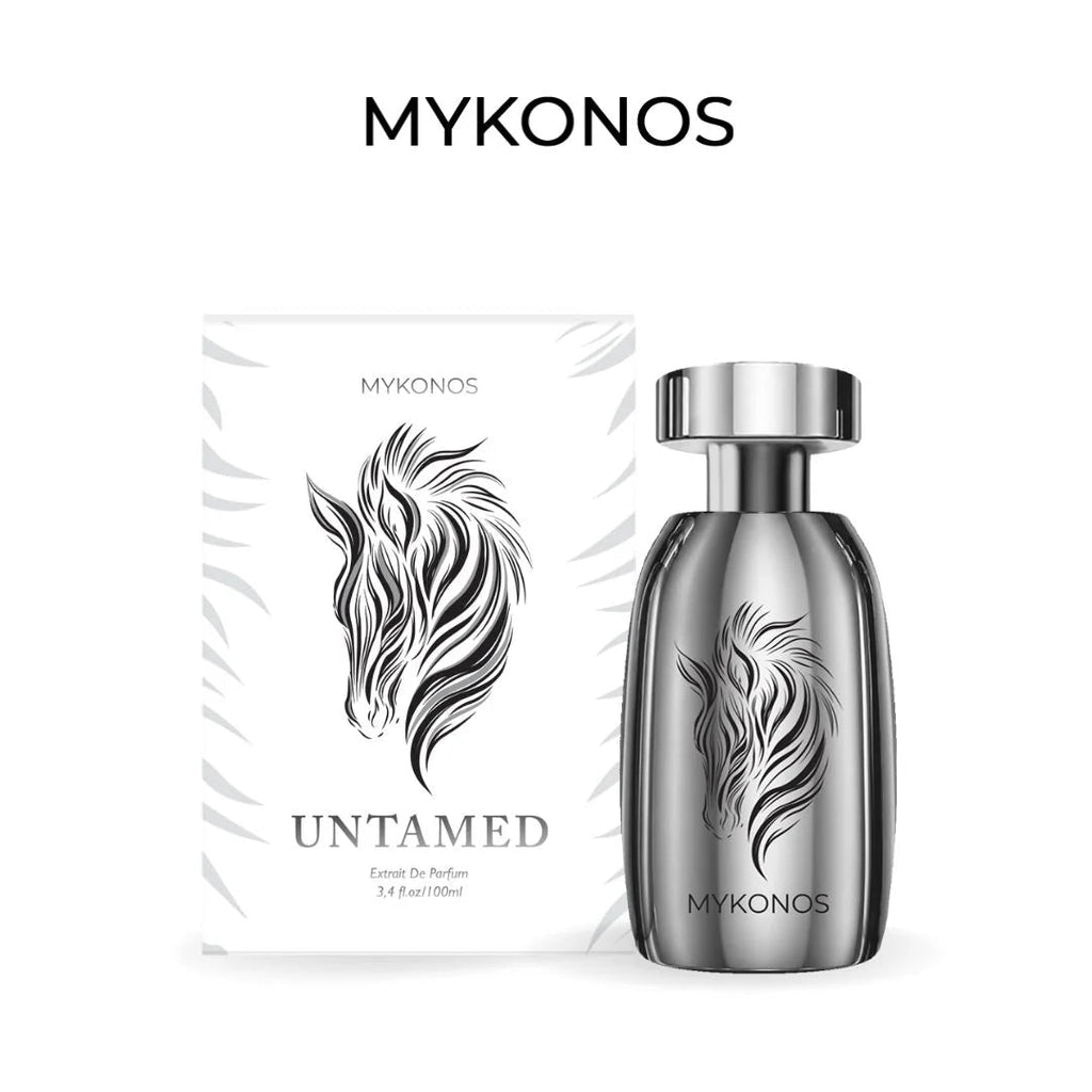 Mykonos Untamed Extrait de Parfum (100ml) – Eaux de Parfum, flacon