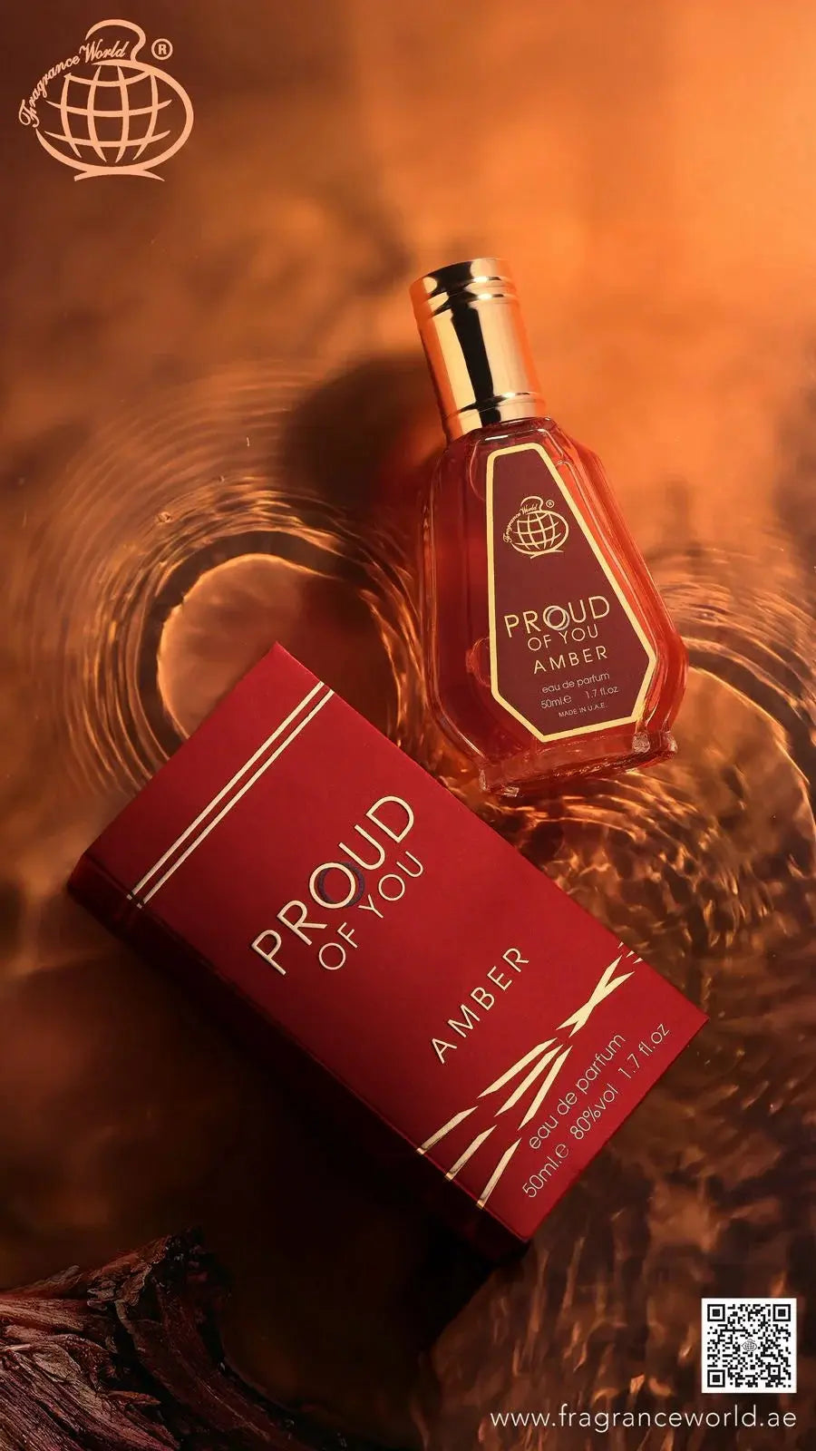 Fragrance World Proud Of You Amber (50ml) - Fragrance World Fragrance World