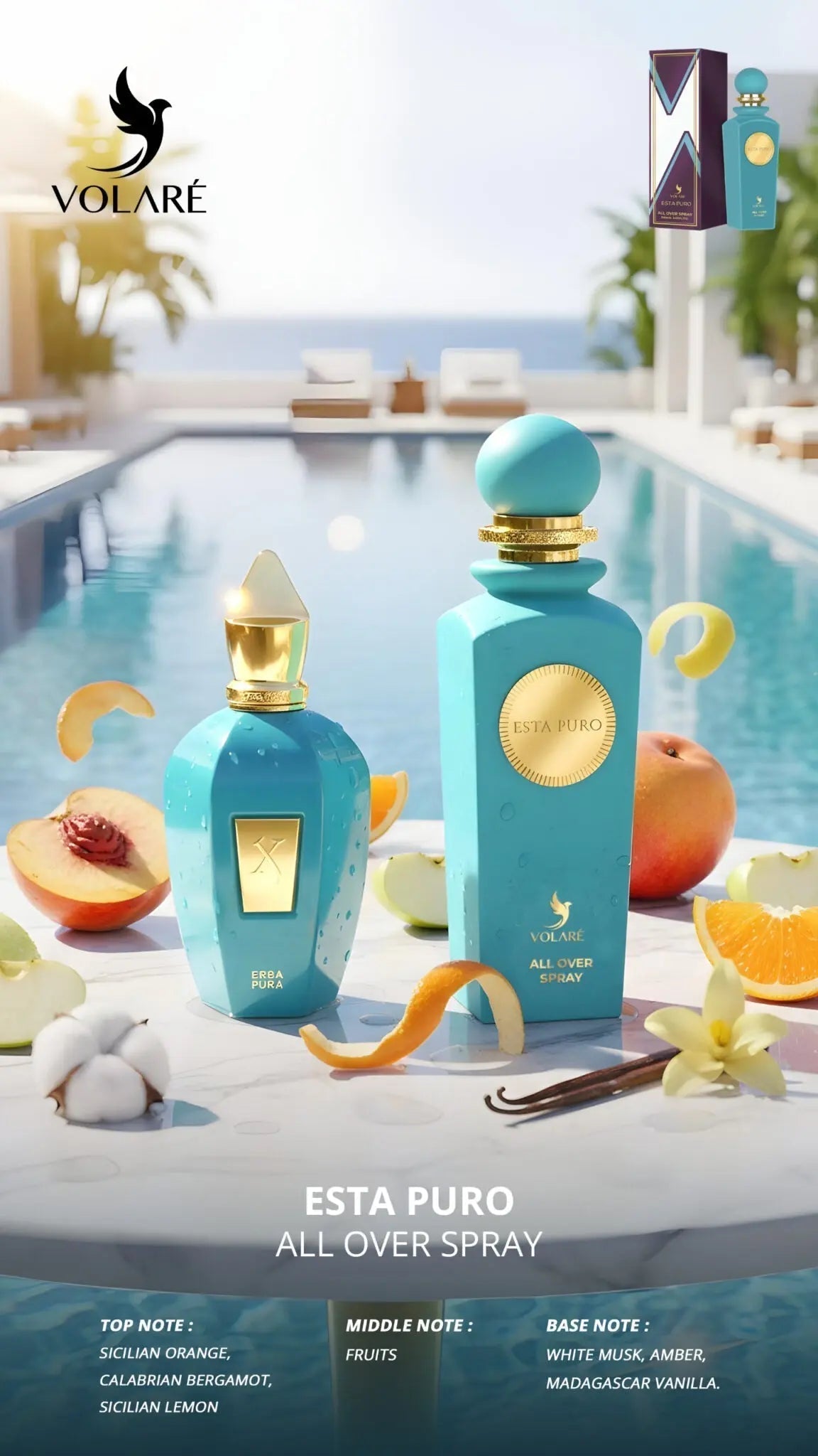 Volare Esta Puro (150ml) - All over spray - FragranceGems